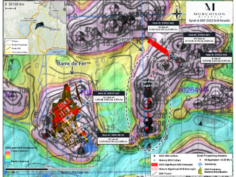 Murchison Minerals HPM Project Target Syrah